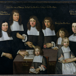 The Family of Henry Chorley, Haberdasher of Preston, c. 1680 (oil on canvas)