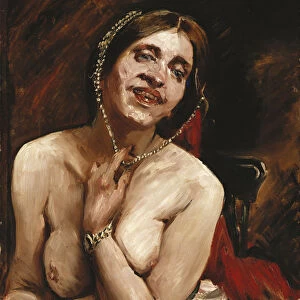 Female Nude in the Armchair (The Actress Gertrud Eysoldt)