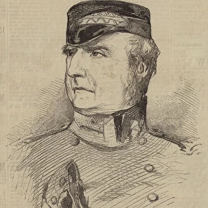 Field Marshal the late Lord Raglan (engraving)