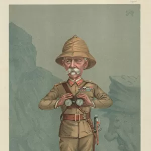 Field Marshal Lord Roberts, Bobs, 21 June 1900, Vanity Fair cartoon (colour litho)
