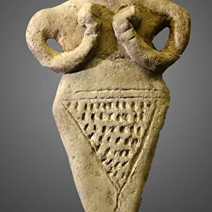 Figurine of a nude woman, Mesopotamia, c. 2000-1800 BC (clay)