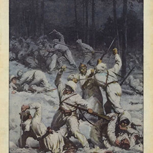 Finlands tenacious resistance to the Russian invasion (Colour Litho)