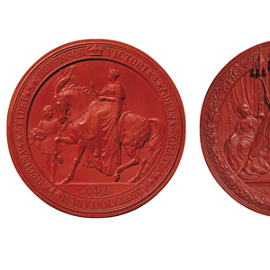 First Great Seal of Queen Victoria, c. 1838 (wax)