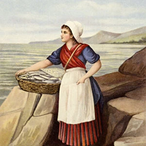 A fishermans wife (chromolitho)