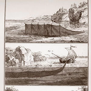 Fishery and MAKING & USING FISH NET - "The Great Encyclopedie
