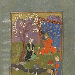 Folio from a Jamshid u Khurshid, Iran, Safavid period, c
