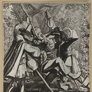 The Fool Of Reuter And Schreiber, 1660-86 (brush and Indian ink on paper)