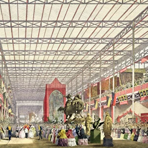 The Foreign Nave at the Great Industrial Exhibition of 1851