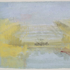 The Fountains at Versailles, 1826-33 (w / c on paper)