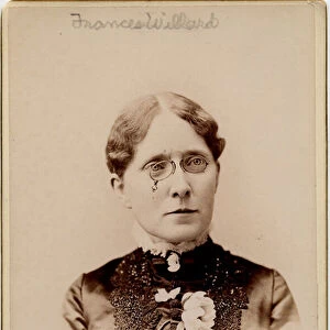 Frances Elizabeth Caroline Willard (1839-98), American Womens Suffragist