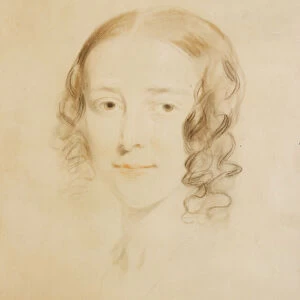 Frances Elizabeth Dickens (Fanny Burnett), 1836 (pastel & crayon on paper)