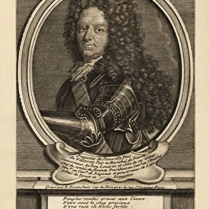 Francois de Neufville, 2nd Duke of Villeroy, French soldier, 1644-1730