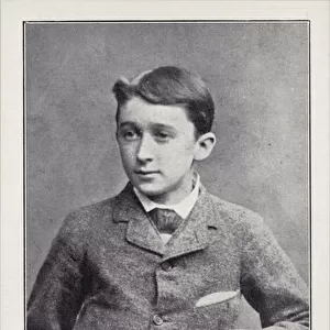 Frederick Delius in 1874 (b / w photo)