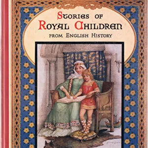 Frontispiece illustration, from Stories of Royal Children from English History, by Doris Ashley, published by Raphael Tuck, 1920 (colour litho)