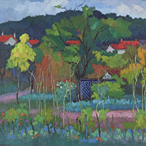 The Gardens at Souppes-sur-Loing, 1930-35 (oil on canvas)