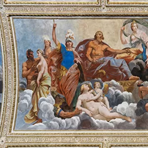 Gathering of the Gods of Olympus, 1618 (fresco)