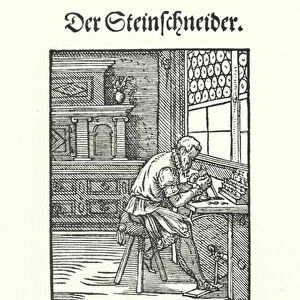 The Gemstone Cutter (engraving)