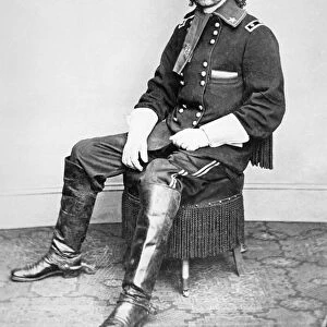 General George A. Custer (b / w photo)