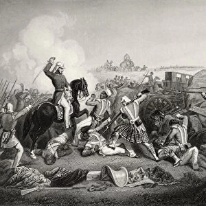 General Havelocks Attack on Nana Sahib at Futtypore in 1857, from The History