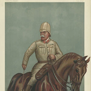 General John Denton Pinkstone French (colour litho)