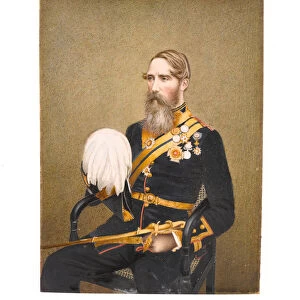 General Sir Charles Van Straubenzee GCB (1812-1892), 1860 circa (miniature on ivory)