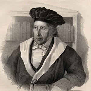 Georg Wilhelm Friedrich Hegel (1770-1831) (litho)