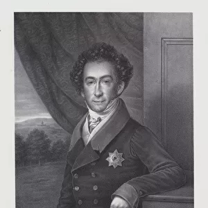 George, Grand Duke of Mecklenburg-Strelitz (litho)
