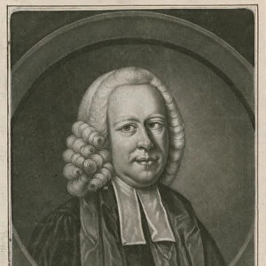 George Whitefield, MA, one of the founders of Methodism (engraving)