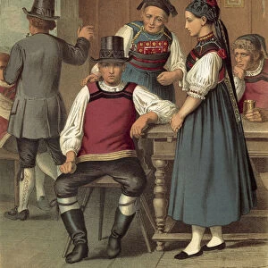German costume, Baden, Rickesbach