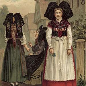 German costume, Elsass Geispolsheim