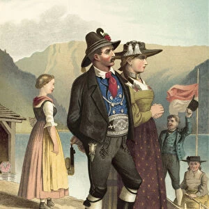 German costume, Tyrol, Achenkirch