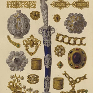 German and Italian jewellery (chromolitho)