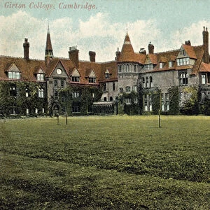 Girton College, Cambridge (colour photo)