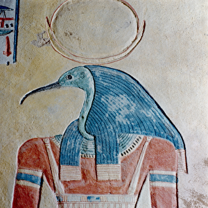 The god Thoth, from the Tomb of Prince Khaemwaset II, son of Ramesses III (c