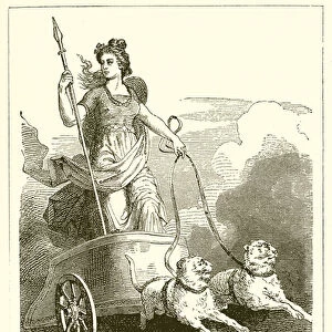 The Goddess Freya (engraving)