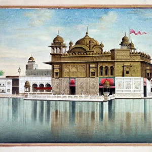 The Golden Temple at Amritsar, from The Kingdom of the Punjab, its Rulers and Chiefs