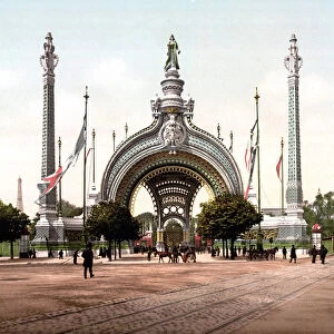 Grand Entree of the 1900 Universal Exhibition in Paris by Rene Binet
