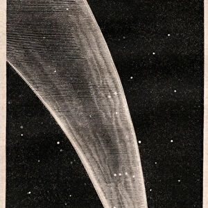 Great Comet of 1811 - Great Comet of 1811 - engraving circa 1867
