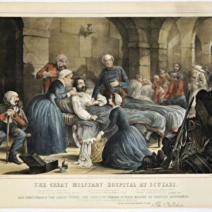 The Great Military Hospital at Scutari, printed by Stannard & Dixon