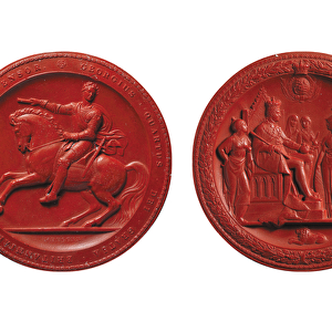 Great Seal of George IV, c. 1821 (wax)