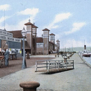 Greenock, Princes Pier (colour photo)