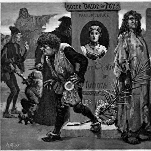 Gringoire, Quasimodo, La Esmeralda, La Sachette and Phoebus