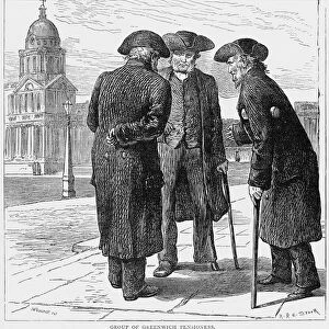 Group of Greenwich Pensioners (engraving)
