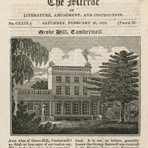 Grove Hill in Camberwell (engraving)