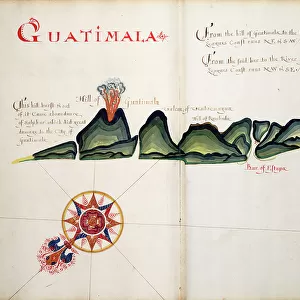 Guatimala, 1685 (bound sheet)