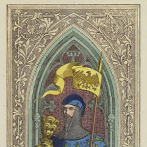Gunther, 1349 (coloured engraving)