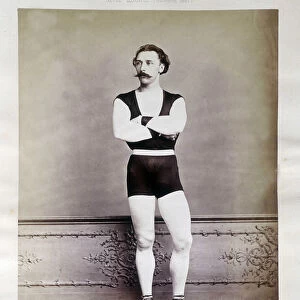The gymnast Jules Leotard - in "the Centaure"of October 1867