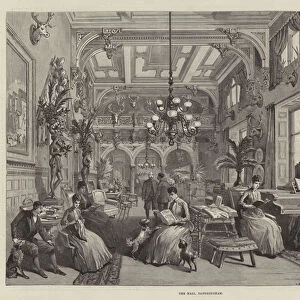 The Hall, Sandringham (engraving)
