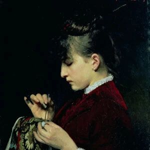 Handicraft, 1887 (oil on canvas)
