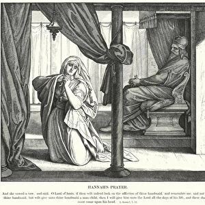Hannahs Prayer (engraving)
